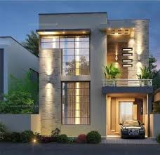 Regular Duplex House Design At Rs 18000