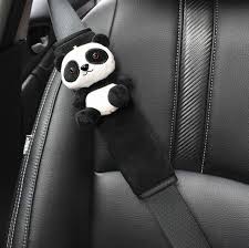 Panda Seat Belt Covers Animal Group