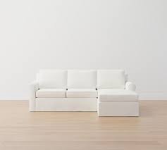 Langston Slipcovered Sofa Chaise