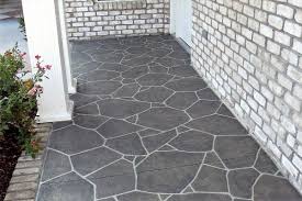 Paint Concrete Patio To Look Like Slate