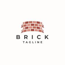 Wall Brick Logo Icon Design Template