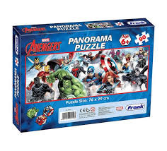 Frank Marvel Avengers Panorama Puzzle