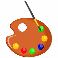 Art Color Plate Paintbrush Icon