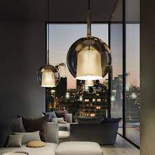 Pendant Lamp Glo Maxi Penta Glass