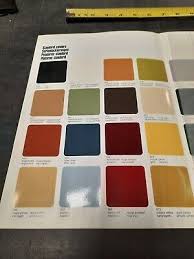 1976 Mercedes Benz Paint Colors