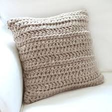 Chunky Pillow Cover Pdf Crochet Pattern