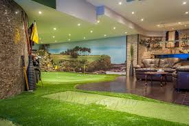 Golf Putting And Simulator Home