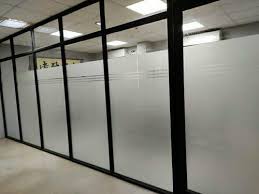 Transpa Office Door Frosted Glass