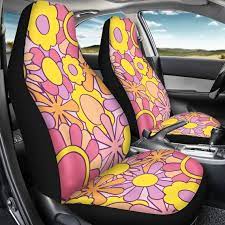 Groovy 60s Fl Car Seat Covers Funky