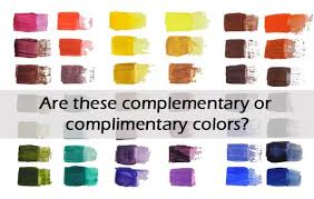 Complimentary Or Complementary Colors