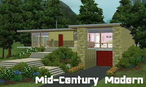 Sims Mid Century Modern Sims House