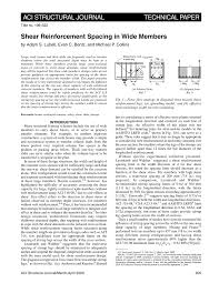 pdf shear reinforcement spacing in