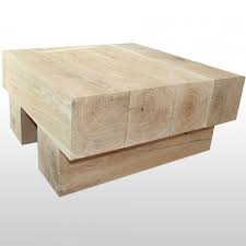 oak beam table solid hardwood extra
