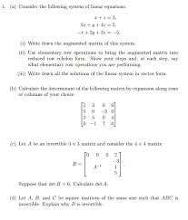 Linear Equations