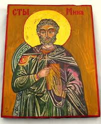 Hand Painted Wood Orthodox Icon Tempera