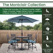 Hanover Montclair 5 Piece Steel Outdoor