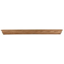 48 In Aged Oak Shaker Mantel Shelf M