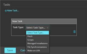 advanced automation kace task chaining