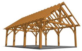 24x36 King Post Truss Outbuilding