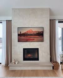Fireplace Microconcrete Pearl 148