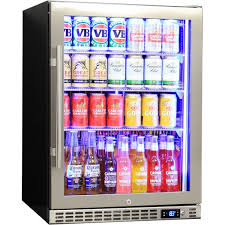 Triple Glazed Glass Door Bar Fridge