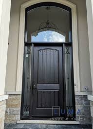 Fiberglass Front Door With Grand