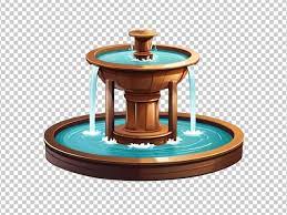 Premium Psd Psd Of A 3d Fountain Icon