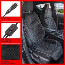 Stalwart 12v Heated Seat Covers For Cars 2 Pack