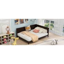 Urtr Espresso Full Size Wood Daybed