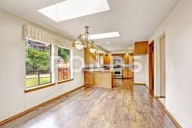 Empty House With Open Floor Plan