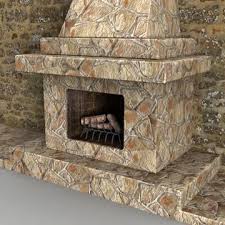 Fireplace 3d Model