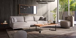 Maxwell Left Sectional Sofa Light Gray