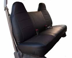 Leather Custom Bench Front Seat Covers
