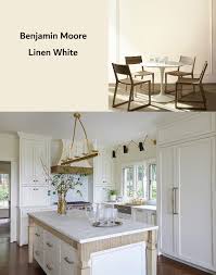 Benjamin Moore Linen White Interiors