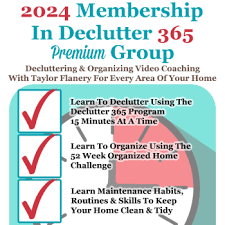 2024 Printable Declutter 365 Calendar