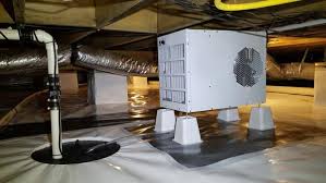 A Dehumidifier In A Crawl Space