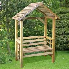 Arbours Pergolas Wooden Garden