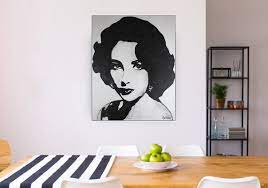 Elizabeth Taylor Original Art Icon
