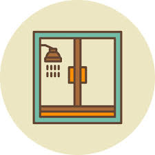 Shower Door Vector Art Icons And