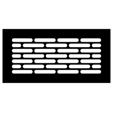 Louvered Wall Register Decorative