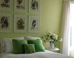 Apple Green Paint Color Design Ideas