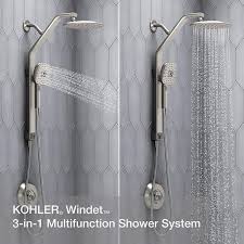 Kohler Windet Showering Rail Combo In