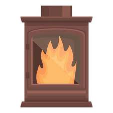 Wood Burner Vector Art Icons And