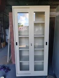Sliding Door Book Cabinet