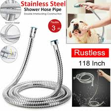 118 Inch Shower Hose 3m Extra Long