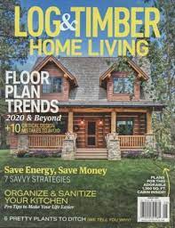 Log Timber Home Living August 2020