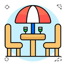 A Design Icon Of Patio 59699202 Vector