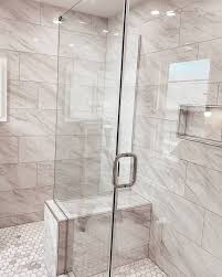 Unique Shower With Bench