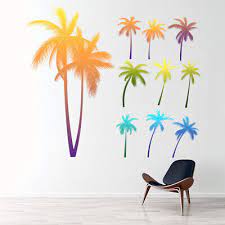 Palm Trees Tropical Trees Wall Sticker