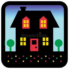 House Silhouette Icon Of A House
